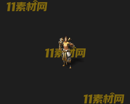 传奇人物NPC素材 动态高清PNG序列帧—NPC20260507-200