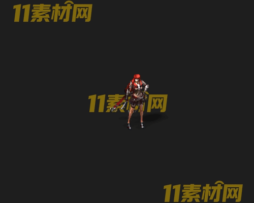 传奇人物NPC素材 动态高清PNG序列帧—NPC20260507-202