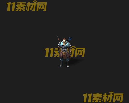 传奇人物NPC素材 动态高清PNG序列帧—NPC20260507-203