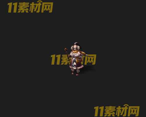 传奇人物NPC素材 动态高清PNG序列帧—NPC20260507-206