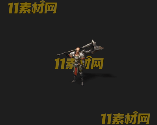 传奇人物NPC素材 动态高清PNG序列帧—NPC20260507-209