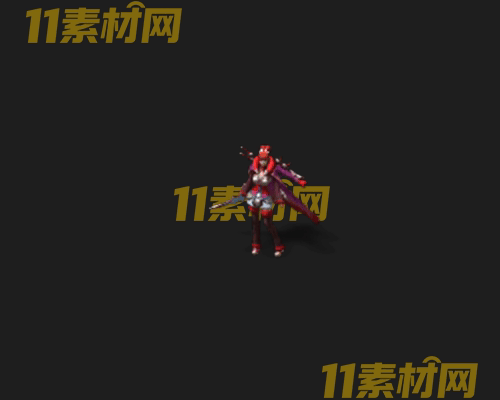 传奇人物NPC素材 动态高清PNG序列帧—NPC20260507-212