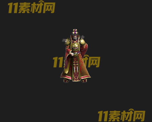 传奇人物NPC素材 动态高清PNG序列帧—NPC20260507-278