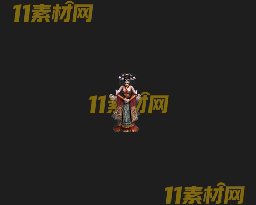 传奇人物NPC素材 动态高清PNG序列帧—NPC20260507-290