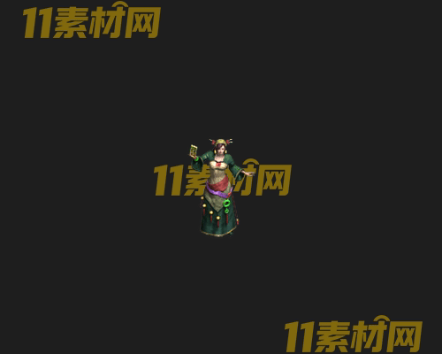 传奇人物NPC素材 动态高清PNG序列帧—NPC20260507-293