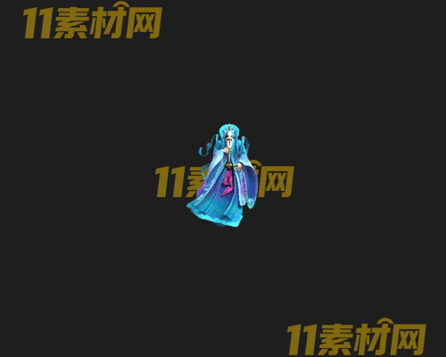 传奇人物NPC素材 动态高清PNG序列帧—NPC20260507-294