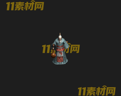 传奇人物NPC素材 动态高清PNG序列帧—NPC20260507-295