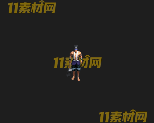 传奇人物NPC素材 动态高清PNG序列帧—NPC20260507-296