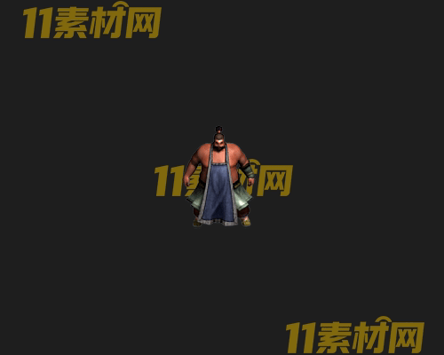 传奇人物NPC素材 动态高清PNG序列帧—NPC20260507-297