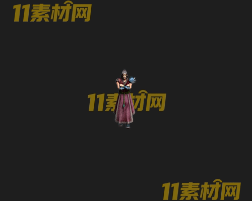 传奇人物NPC素材 动态高清PNG序列帧—NPC20260507-299