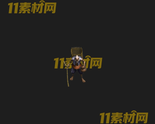 传奇人物NPC素材 动态高清PNG序列帧—NPC20260507-301