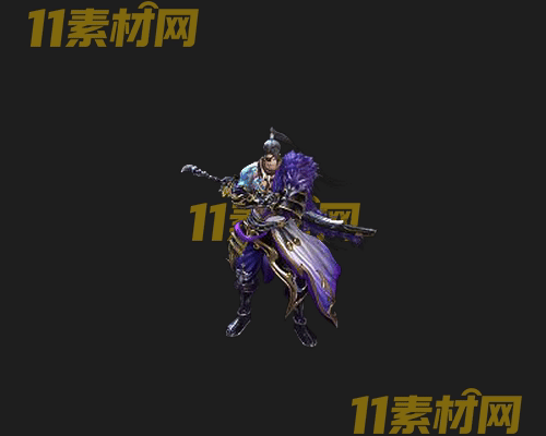 传奇人物NPC素材 动态高清PNG序列帧—NPC20260507-60