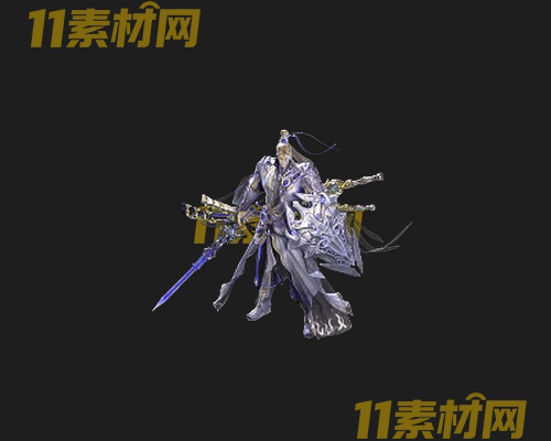 传奇人物NPC素材 动态高清PNG序列帧—NPC20260507-68
