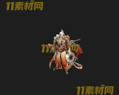 传奇人物NPC素材 动态高清PNG序列帧—NPC20260507-69
