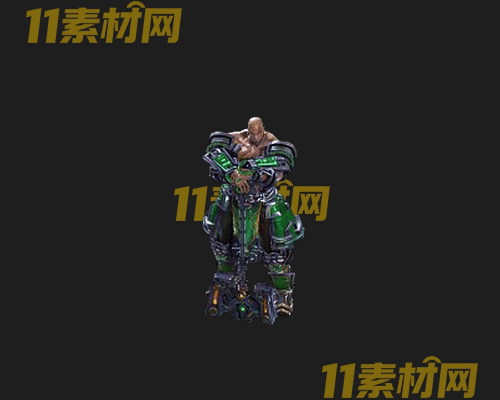传奇人物NPC素材 动态高清PNG序列帧—NPC20260507-71