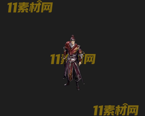 传奇人物NPC素材 动态高清PNG序列帧—NPC20260507-73