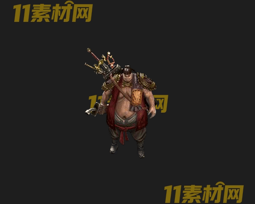 传奇人物NPC素材 动态高清PNG序列帧—NPC20260507-75