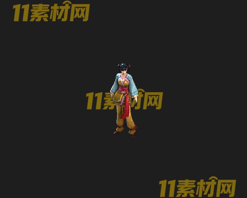 传奇人物NPC素材 动态高清PNG序列帧—NPC20260507-83