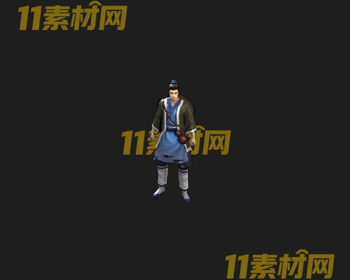 传奇人物NPC素材 动态高清PNG序列帧—NPC20260507-85