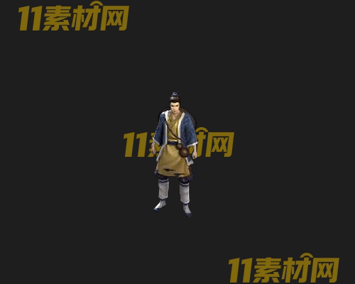传奇人物NPC素材 动态高清PNG序列帧—NPC20260507-86