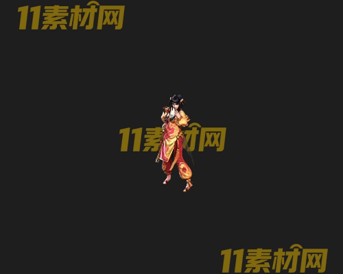 传奇人物NPC素材 动态高清PNG序列帧—NPC20260507-89
