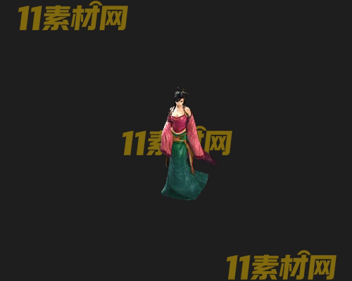 传奇人物NPC素材 动态高清PNG序列帧—NPC20260507-90