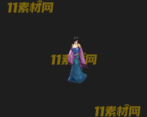 传奇人物NPC素材 动态高清PNG序列帧—NPC20260507-91