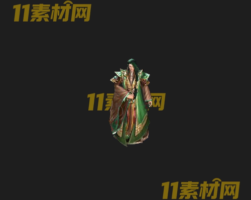 传奇人物NPC素材 动态高清PNG序列帧—NPC20260507-92