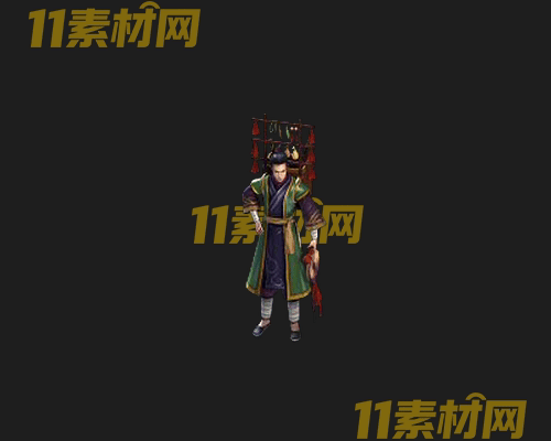 传奇人物NPC素材 动态高清PNG序列帧—NPC20260507-94