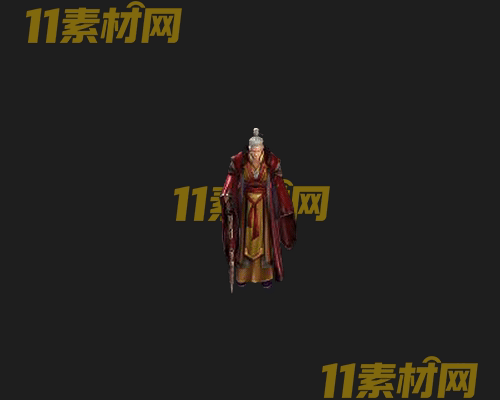 传奇人物NPC素材 动态高清PNG序列帧—NPC20260507-99