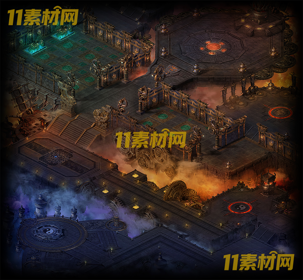 传奇真彩地图素材 超清地图—DT20260506-109