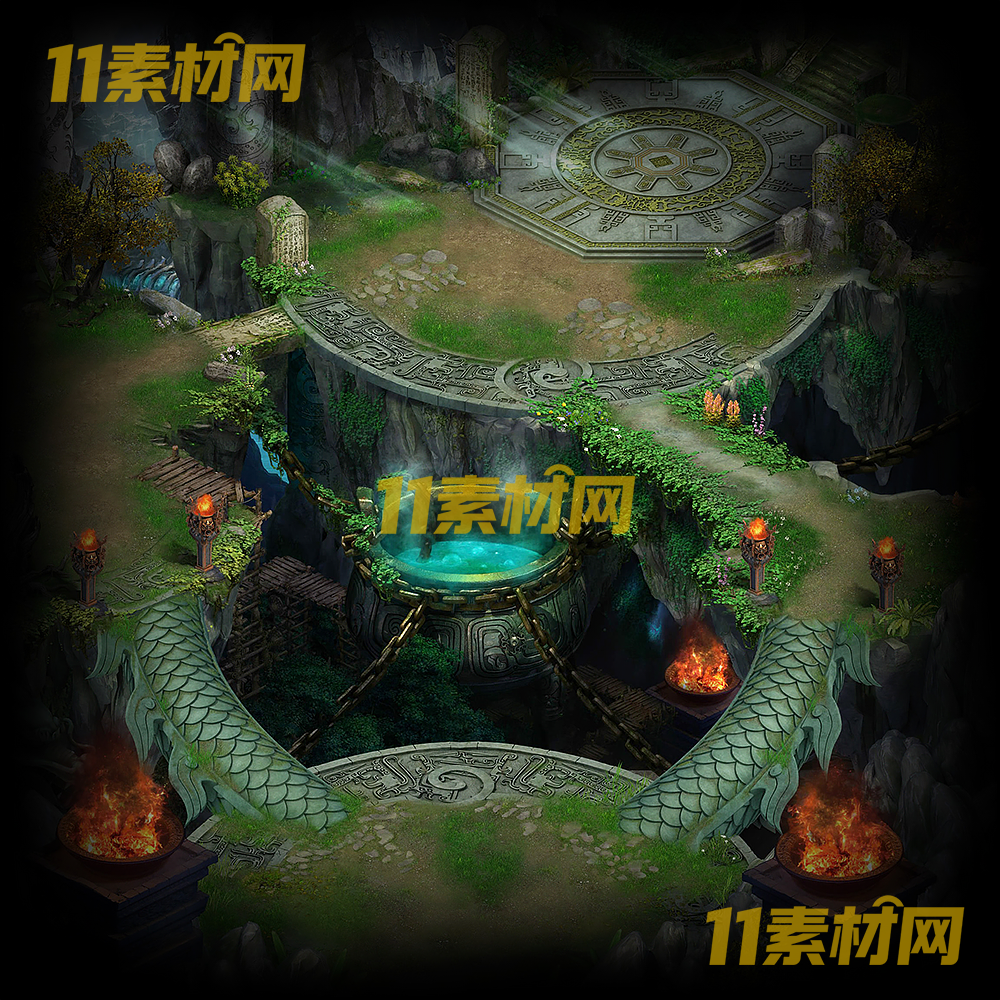 传奇真彩地图素材 超清地图—DT20260506-116