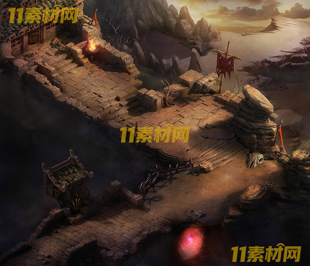 传奇真彩地图素材 超清地图—DT20260506-12