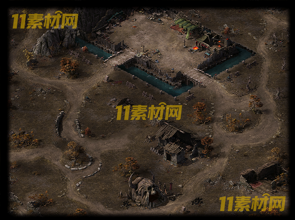 传奇真彩地图素材 超清地图—DT20260506-34