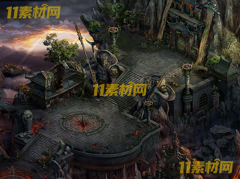 传奇真彩地图素材 超清地图—DT20260506-9