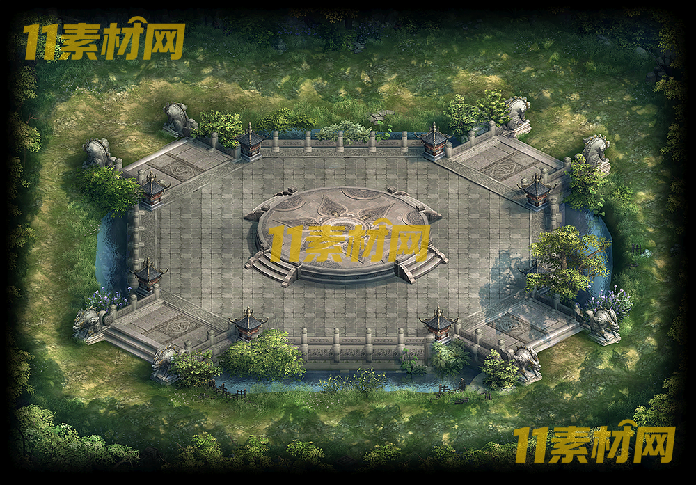 传奇真彩地图素材 超清地图—DT20260510-15