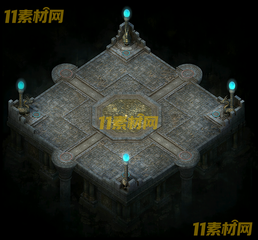传奇真彩地图素材 超清地图—DT20260510-35