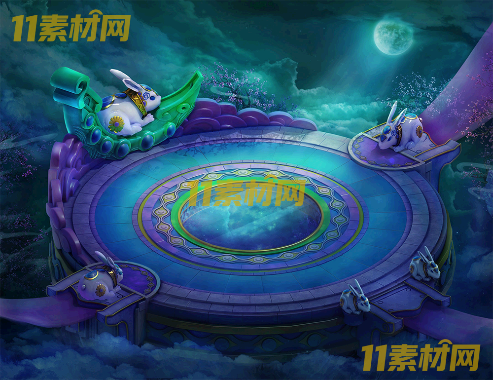 传奇真彩地图素材 十二生肖超清地图—DT20260510-4