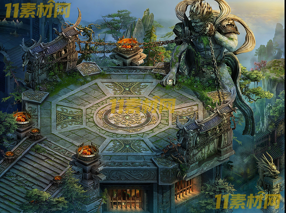 传奇真彩地图素材 超清地图—DT20260510-68