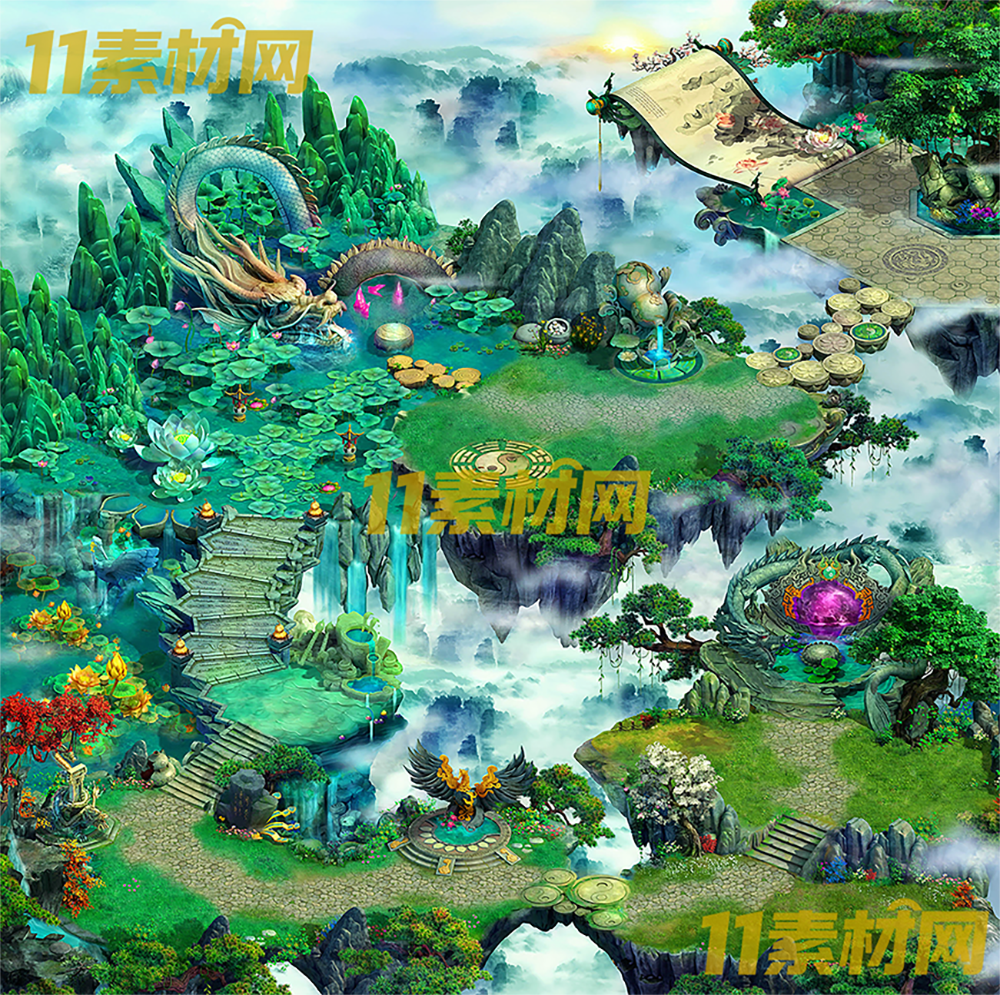 传奇真彩地图素材 超清地图—DT20260510-94