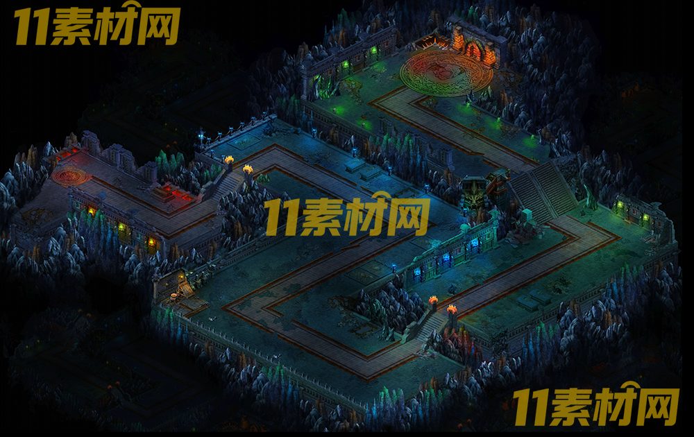 传奇真彩地图素材 超清地图—DT20260511-114