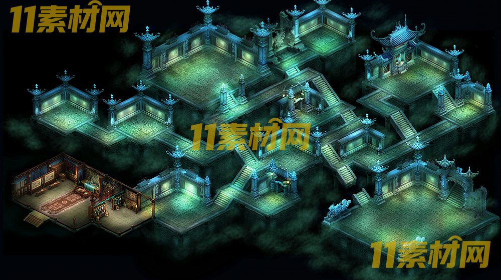传奇真彩地图素材 超清地图—DT20260511-119