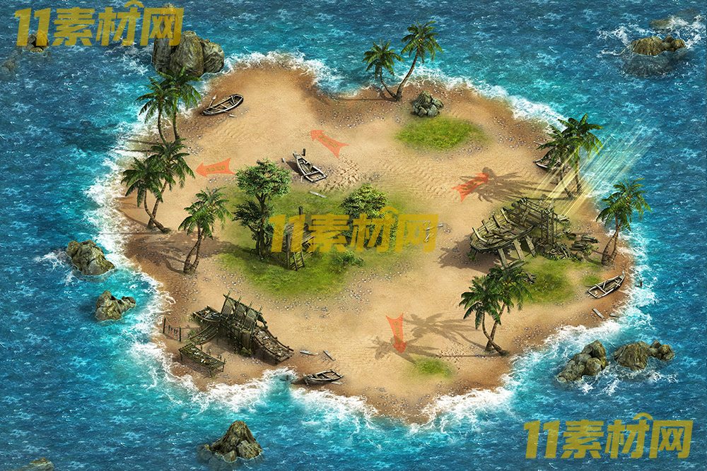 传奇真彩地图素材 超清地图—DT20260511-133