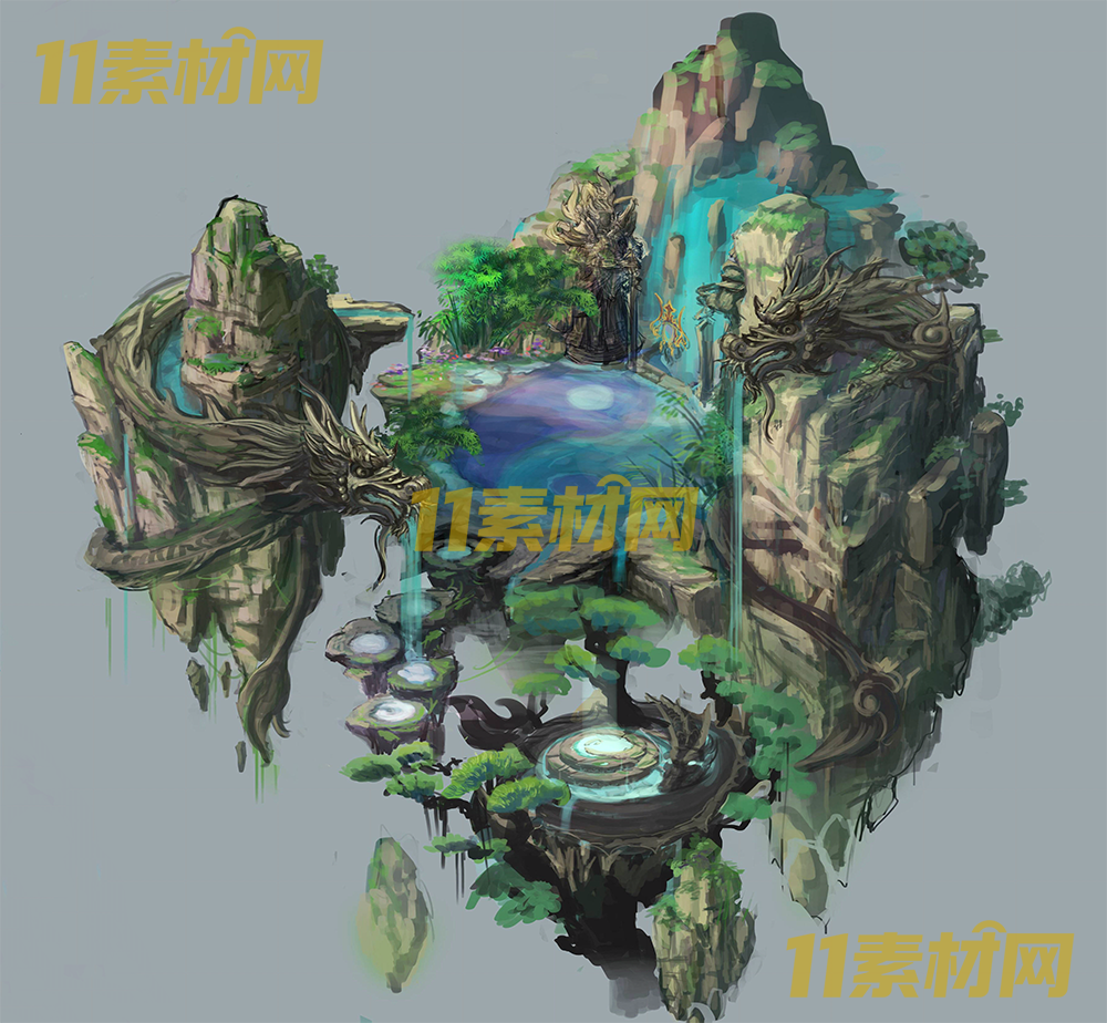 传奇真彩地图素材 超清地图—DT20260511-22