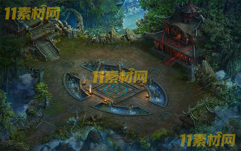 传奇真彩地图素材 超清地图—DT20260511-8