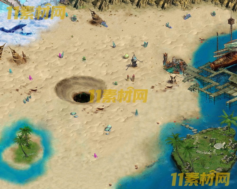 传奇真彩地图素材 超清地图—DT20260512-22