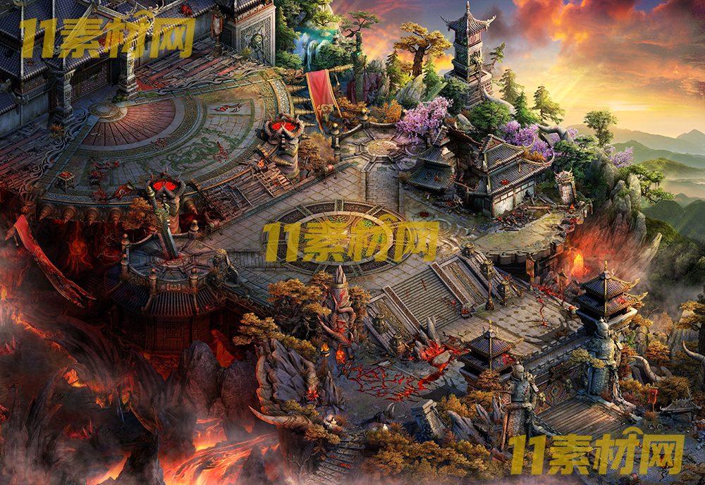 传奇真彩地图素材 超清地图—DT20260512-3