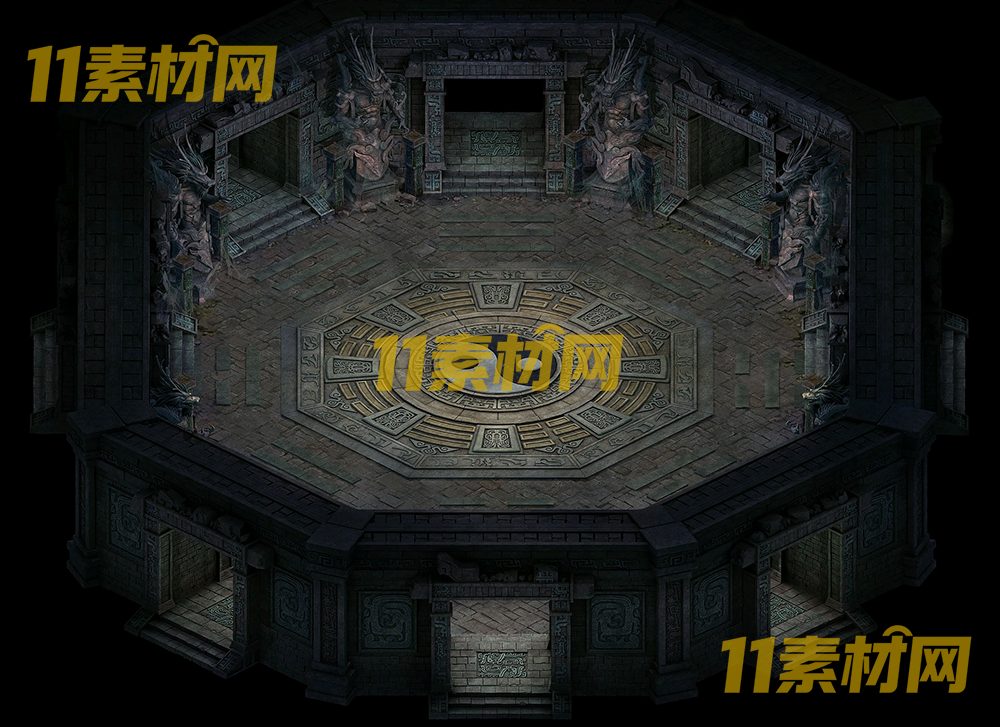 传奇真彩地图素材 超清地图—DT20260512-9