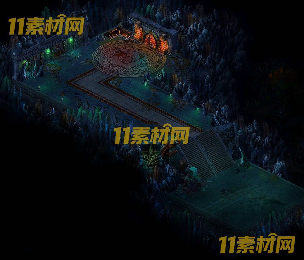 传奇真彩地图素材 超清地图—DT20260512-98