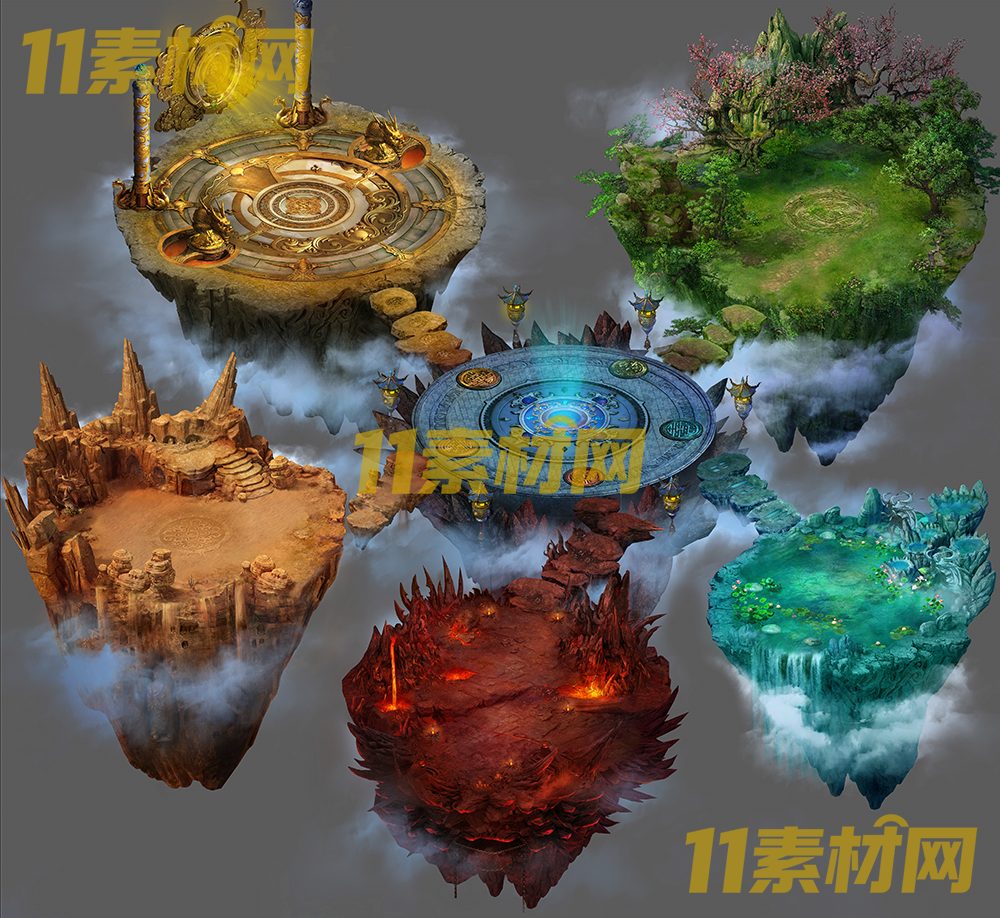 传奇真彩地图素材 超清地图—DT20260513-141